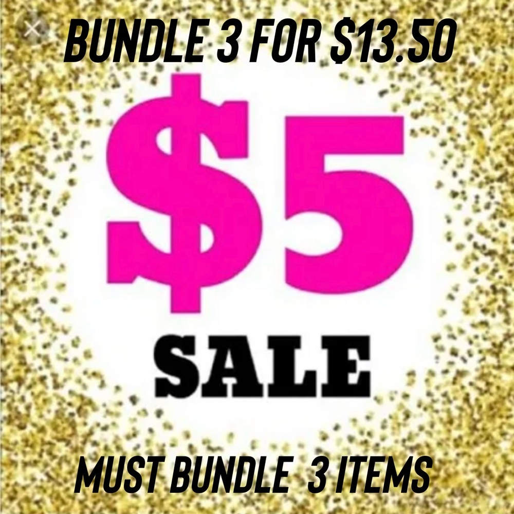 Bundle 3 For $13.50!!!